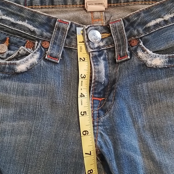 LIKE NEW TRUE RELIGION DISTRESSED 27 - Picture 5 of 8